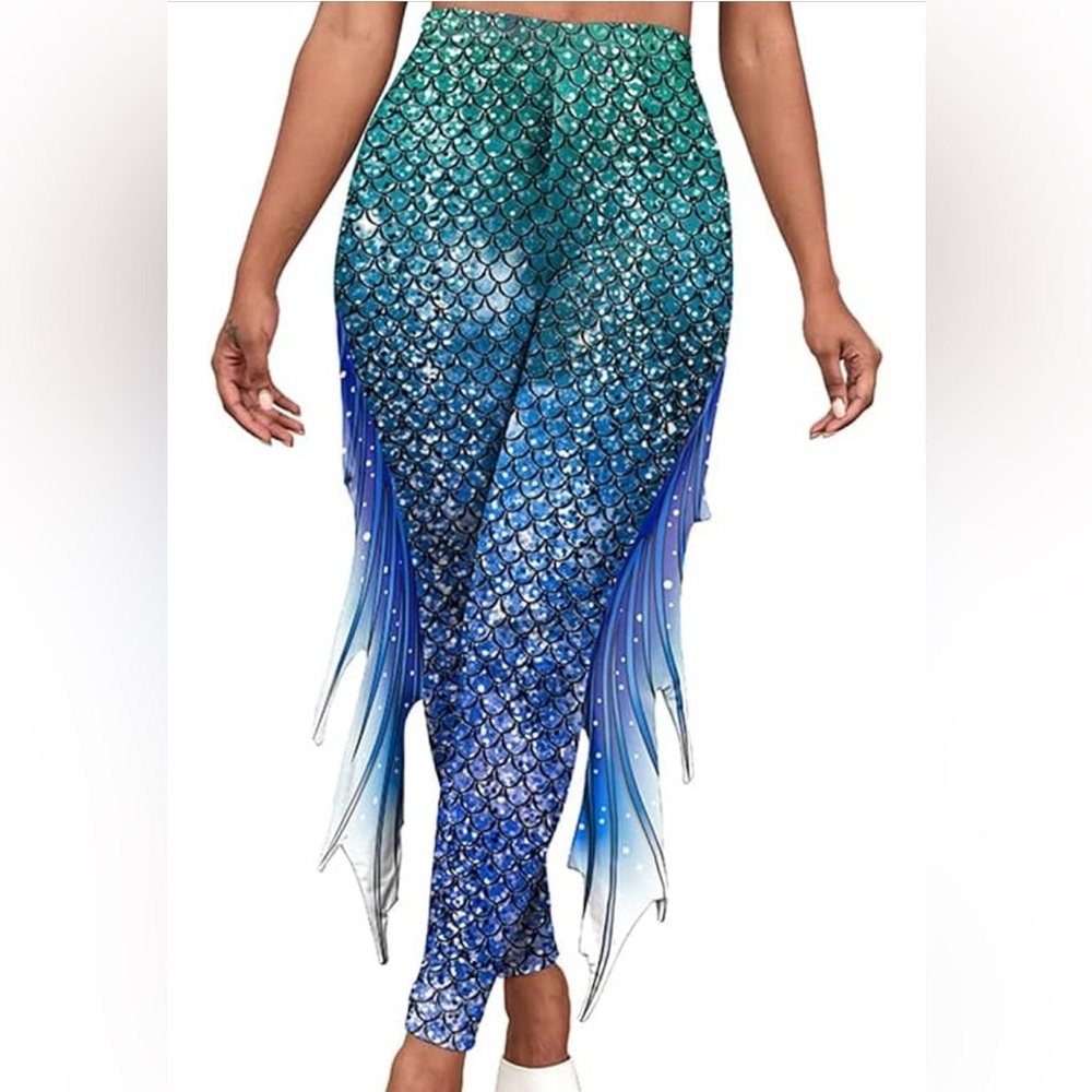 Mermaid Leggings - Picture 2 of 7